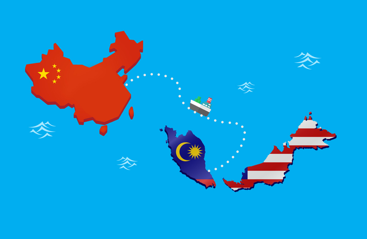 Seashipping from China to Malaysia